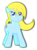 Size: 900x1216 | Tagged: safe, artist:claireannecarr, earth pony, pony, female, mare, metroid, ponified, samus aran, simple background, solo, transparent background, zero suit