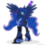 Size: 1500x1500 | Tagged: safe, artist:glaive-silver, nightmare moon, princess luna, alicorn, pony, g4, corrupted, dark magic, female, frown, glare, looking back, mare, nightmare luna, open mouth, simple background, slit pupils, solo, spread wings, tentacles, transformation, transparent background, vector, walking