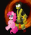 Size: 2552x2868 | Tagged: safe, artist:rb-gameaddict, pinkie pie, g4, crossover, mortal kombat, ponified, scorpion (mortal kombat)