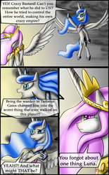 Size: 1100x1775 | Tagged: dead source, safe, artist:bonaxor, princess celestia, princess luna, comic:corruption, g4, comic