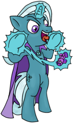 Size: 668x1122 | Tagged: safe, artist:runbowdash, trixie, twilight sparkle, pony, unicorn, g4, female, horn, mare, simple background, transparent background