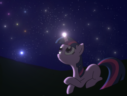 Size: 1630x1230 | Tagged: safe, artist:katarakta4, twilight sparkle, g4, night