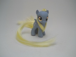Size: 4320x3240 | Tagged: safe, artist:tiellanicole, derpy hooves, pony, g4, brushable, customized toy, female, filly, irl, photo, solo, toy