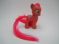 Size: 800x600 | Tagged: safe, artist:tiellanicole, pony, g3, g4, customized toy, g3 to g4, generation leap, irl, pepper berry, photo, solo, toy