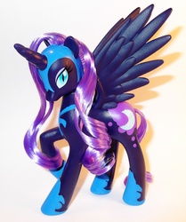 Size: 760x907 | Tagged: safe, artist:shadow1085, nightmare moon, pony, g4, brushable, irl, photo, solo, toy