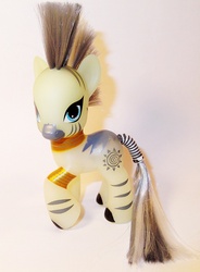 Size: 754x1024 | Tagged: safe, artist:shadow1085, zecora, pony, zebra, g4, brushable, irl, photo, solo, toy