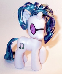 Size: 707x844 | Tagged: safe, artist:shadow1085, dj pon-3, vinyl scratch, pony, g4, brushable, irl, photo, solo, toy