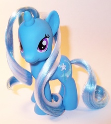 Size: 779x874 | Tagged: safe, artist:shadow1085, trixie, pony, g4, brushable, irl, photo, solo, toy