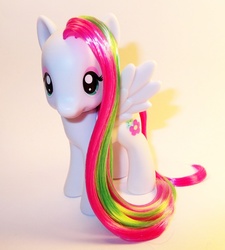 Size: 791x877 | Tagged: safe, artist:shadow1085, blossomforth, pony, g4, brushable, irl, photo, solo, toy