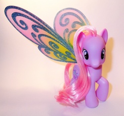 Size: 1024x959 | Tagged: safe, artist:shadow1085, sweetsong (g4), pony, g4, brushable, glimmer wings, irl, photo, solo, toy