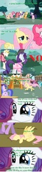 Size: 504x2022 | Tagged: safe, fluttershy, rarity, g4, comic, humor, parody