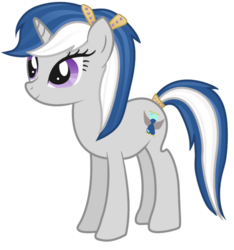 Size: 671x716 | Tagged: safe, artist:meline134, oc, oc only, oc:evermore, crystal pony, pony, crystal, cute, equestriaforever, female, mare, pretty, simple background, solo, transparent background, vector