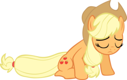 Size: 3954x2494 | Tagged: safe, artist:spinnyhat, applejack, g4, simple background, transparent background, vector