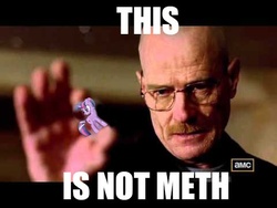 Size: 480x360 | Tagged: safe, artist:lordoftheword, twilight sparkle, g4, breaking bad, crossover, crystallized, drugs, glasses, image macro, meth, text, walter white