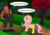 Size: 1168x826 | Tagged: artist needed, safe, fluttershy, human, pegasus, pony, g4, crossover, deadly premonition, female, forrest kaysen, mare, red seeds profile, this will end in tears and/or death and/or covered in tree sap, tree