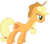 Size: 900x789 | Tagged: safe, applejack, earth pony, pony, g4, angry, female, long neck, mare, simple background, solo, transparent background, vector