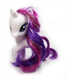 Size: 623x711 | Tagged: safe, artist:shadow1085, rarity, pony, g4, brushable, irl, photo, solo, toy