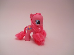 Size: 4320x3240 | Tagged: safe, artist:tiellanicole, pinkie pie, earth pony, pony, g4, brushable, customized toy, female, filly, irl, photo, solo, toy