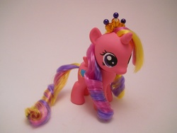 Size: 4320x3240 | Tagged: safe, artist:tiellanicole, princess cadance, pony, g4, brushable, customized toy, female, filly, irl, photo, solo, toy