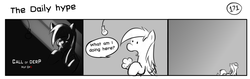 Size: 1280x404 | Tagged: safe, artist:tetrapony, derpy hooves, pegasus, pony, comic:the daily derp, g4, comic, female, mare, the daily hype