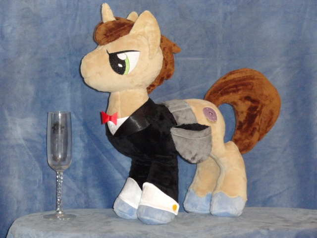 153482 Safe Artist Whitedove Creations Con Mane Donut Joe Pony