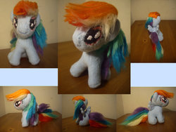 Size: 1600x1200 | Tagged: dead source, safe, artist:tkc, rainbow dash, g4, irl, photo, plushie