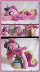 Size: 526x941 | Tagged: safe, artist:sailorminimuffin, princess cadance, pony, g4, irl, photo, plushie, solo