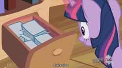 Size: 847x470 | Tagged: safe, screencap, twilight sparkle, g4, the crystal empire, that's right, youtube caption