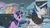 Size: 847x467 | Tagged: safe, screencap, shining armor, twilight sparkle, g4, the crystal empire, snow goggles, youtube caption