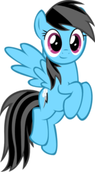 Size: 477x865 | Tagged: safe, artist:superelectrogirl98, rainbow dash, g4, parallel equestria, parallel universe, simple background, transparent background, vector