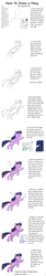 Size: 900x5400 | Tagged: safe, artist:muffinsforever, twilight sparkle, g4, how to draw, tutorial