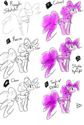 Size: 800x1200 | Tagged: safe, artist:brightchimeradragon, pinkie pie, g4, tutorial