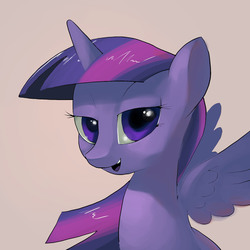 Size: 1600x1600 | Tagged: safe, artist:docwario, twilight sparkle, alicorn, pony, g4, female, mare, solo, twilight sparkle (alicorn)