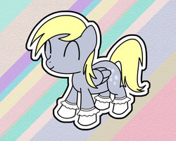 Size: 900x720 | Tagged: safe, artist:moabite, derpy hooves, pegasus, pony, g4, clothes, female, mare, socks