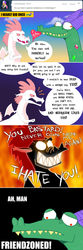 Size: 800x2411 | Tagged: dead source, safe, artist:askcrackle, crackle, fizzle, dragon, g4, ask, friendzone, teenaged dragon, tumblr