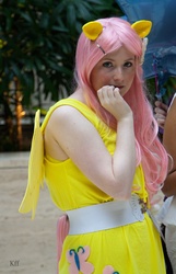 Size: 2445x3795 | Tagged: safe, fluttershy, human, g4, cosplay, irl, irl human, photo, solo