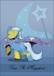 Size: 632x886 | Tagged: safe, artist:sip, trixie, pony, unicorn, g4, fanfic art, female, mare, mask, of mares and magic, solo