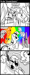 Size: 600x1473 | Tagged: safe, artist:innuendo88, artist:mrbastoff, applejack, fluttershy, pinkie pie, rainbow dash, rarity, twilight sparkle, g4, comic, spanish, translation