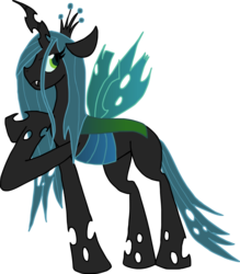 Size: 900x1028 | Tagged: dead source, safe, artist:todskey, queen chrysalis, changeling, changeling queen, g4, female, simple background, solo, transparent background, vector