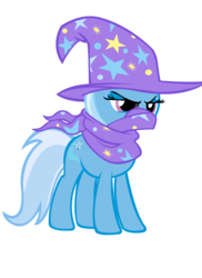 Size: 1280x1760 | Tagged: safe, artist:askradsuit-pony, artist:sofunnyguy, trixie, pony, unicorn, g4, clothes, female, mare, scarf, simple background, solo, transparent background