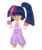 Size: 250x300 | Tagged: safe, artist:robynne, twilight sparkle, human, g4, dark skin, humanized