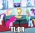 Size: 500x481 | Tagged: safe, applejack, fluttershy, pinkie pie, rainbow dash, rarity, spike, twilight sparkle, g4, didn't read, image macro, mane six, tl;dr