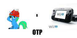 Size: 1125x563 | Tagged: safe, cargo ship, exploitable meme, haxmega, meta, nintendo, otp, wii u, wii u gamepad