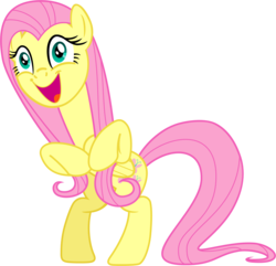 Size: 2151x2071 | Tagged: safe, artist:drinkeviltea, fluttershy, g4, the crystal empire, rarity tugs her mane, simple background, transparent background, tugging, vector