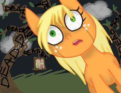 Size: 650x500 | Tagged: safe, artist:woop-de-de-doo, applejack, g4, crying, younger