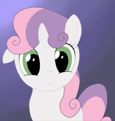 Size: 1024x1078 | Tagged: safe, artist:northwestcore, sweetie belle, pony, unicorn, g4, female, smiling, solo