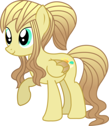 Size: 3542x4092 | Tagged: safe, artist:misspepperony, oc, oc only, oc:sunny shore, pegasus, pony, pegasus oc, simple background, solo, transparent background, vector, wings