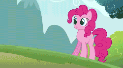 Size: 640x356 | Tagged: safe, edit, edited screencap, screencap, fluttershy, pinkie pie, earth pony, mouse, pegasus, pony, g4, too many pinkie pies, animated, cheese, clone, eaten alive, female, food, mare, out of context, pinkie clone, ponies eating meat, prey, vore, wat, why, wtf