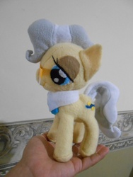 Size: 1200x1600 | Tagged: safe, artist:legadema, mayor mare, pony, g4, glasses, irl, photo, plushie, solo