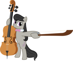 Size: 3903x3255 | Tagged: safe, artist:geogo999, octavia melody, earth pony, pony, g4, bow (instrument), cello, cello bow, female, musical instrument, simple background, solo, transparent background